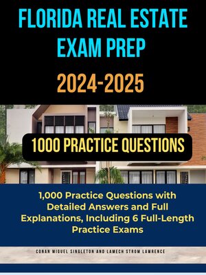 cover image of Florida Real Estate Exam Prep 2024-2025